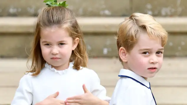 Prince George and Princess Charlotte