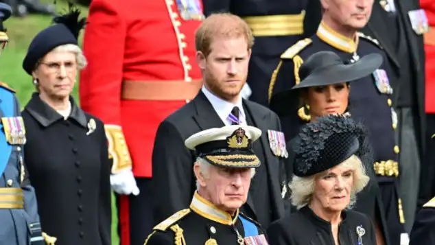 Prince Harry, Meghan Markle, King Charles III, Queen Camilla