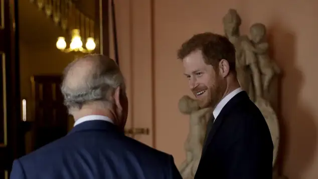 Prince Charles and Prince Harry