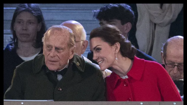 Prince Philip and Duchess Catherine