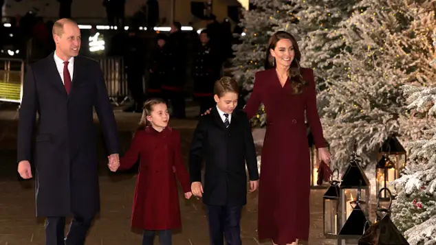 Prince William and Princess Charlotte