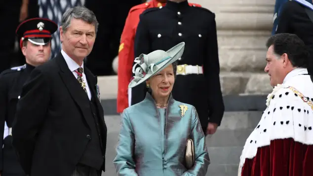 Princess Anne and Timothy Laurence