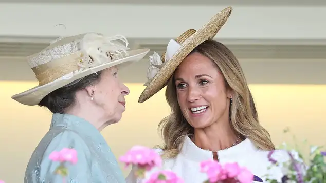 Princess Anne and Harriet Sperling