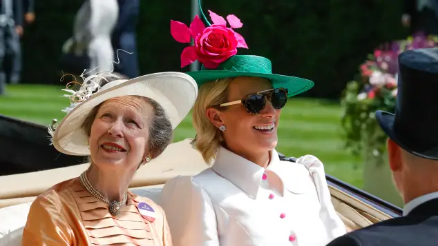 Princess Anne and Zara Tindall