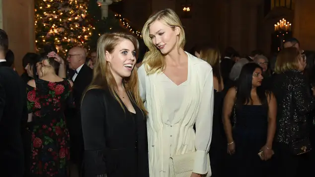 Princess Beatrice in New York City with model Karlie Kloss