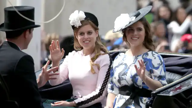 Princess Beatrice and Princess Eugenie
