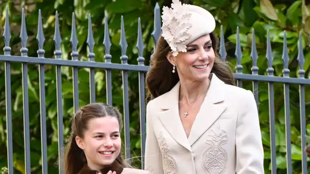 Princess Charlotte and Princess Kate