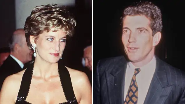 Princess Diana and John F. Kennedy Jr.