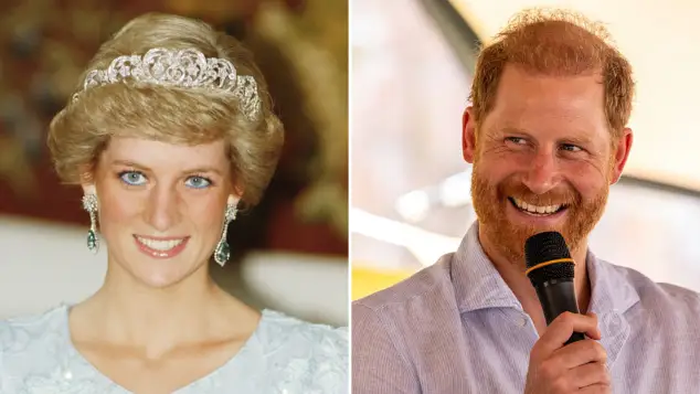 Princess Diana and Prince Harry