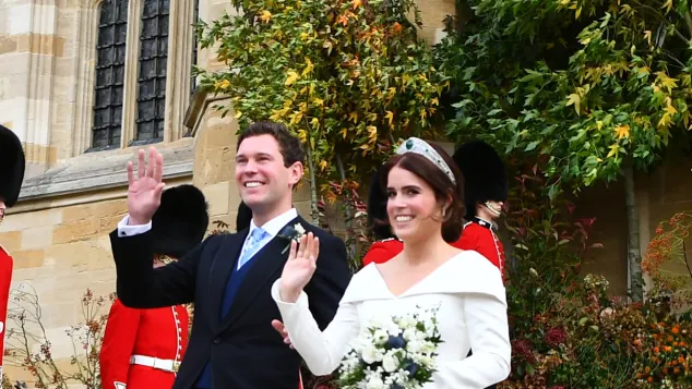 Jack Brooksbank and Princess Eugenie