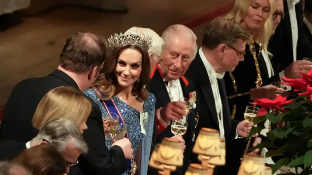 Princess Kate and King Charles III