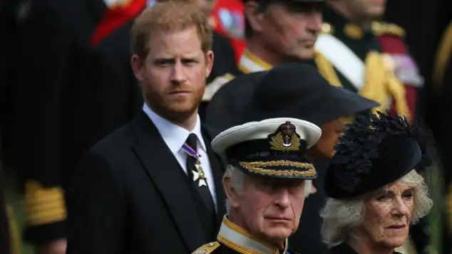 Prince Harry and King Charles