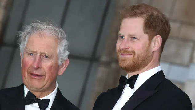 Prince Harry and King Charles