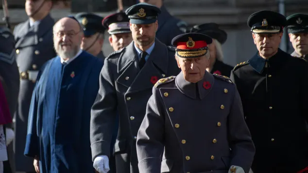 Prince William and King Charles