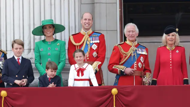 Prince William and his family