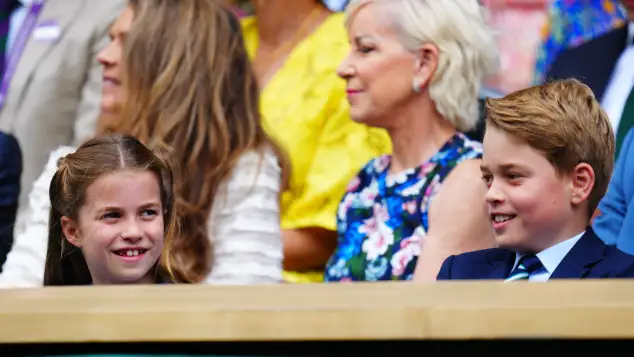 Princess Charlotte and Prince George