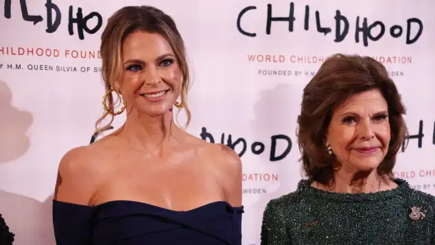 Princess Madeleine and Queen Silvia