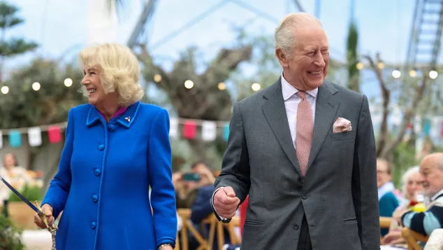 Queen Camilla and King Charles