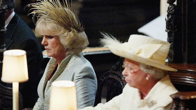 Queen Elizabeth and Camilla Parker-Bowles
