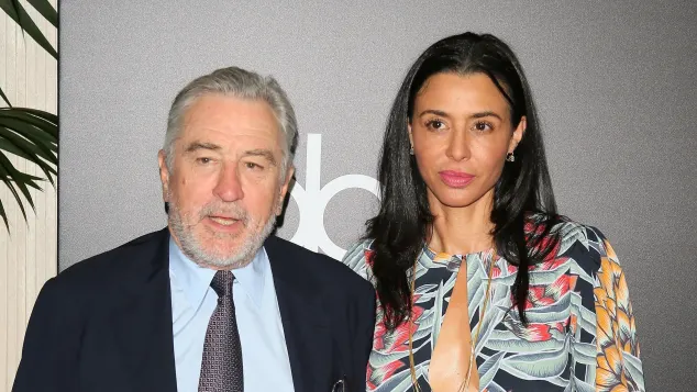 Robert de Niro and Drena de Niro