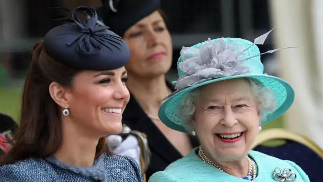 Duchess Kate and Queen Elizabeth II