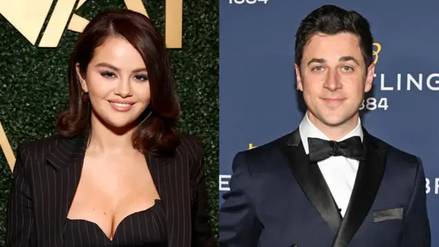 Selena Gomez and David Henrie