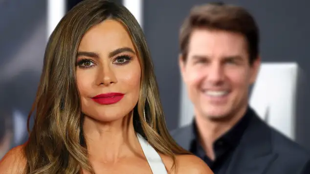Sophia Vergara and Tom Cruise
