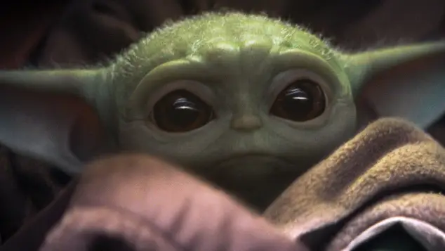 "Baby Yoda" in 'The Mandalorian'