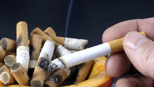 Symbolic image of a cigarette