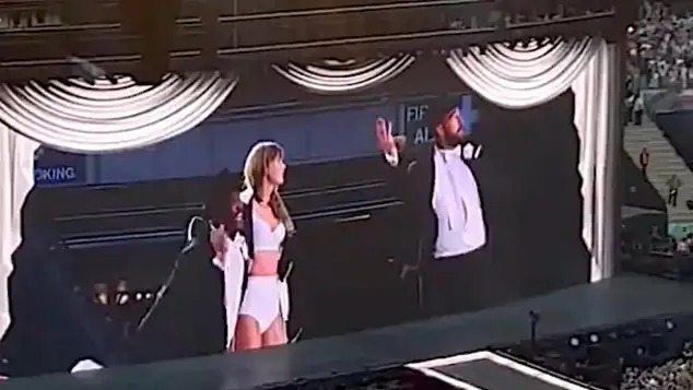 Taylor Swift and Travis Kelce