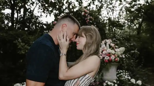 Taylor Swift and Travis Kelce