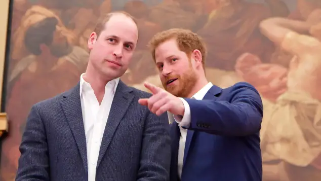 Príncipe William y el príncipe Harry