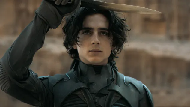 Timothèe Chalamet in "Dune"