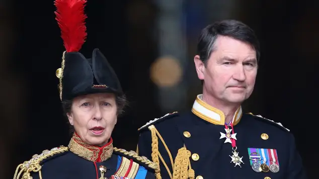 Princess Anne and Timothy Laurence