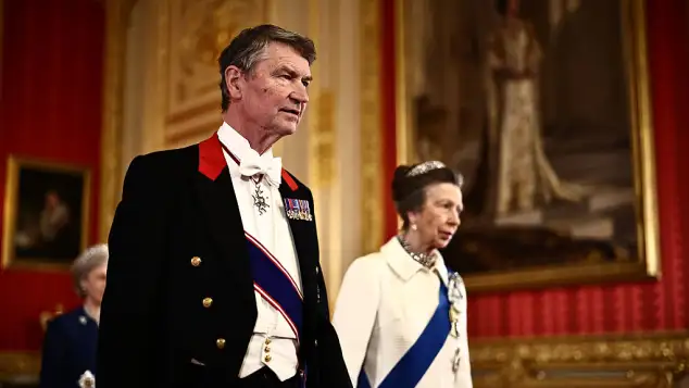Timothy Laurence and Princess Anne