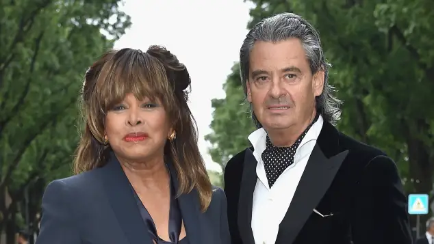 Tina Turner and Erwin Bach