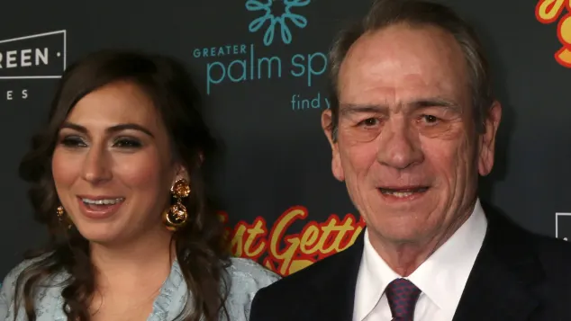 Tommy Lee Jones and daughter Victoria