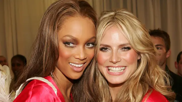Heidi Klum and Tyra Banks