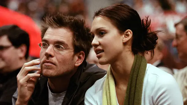 Jessica Alba and Michael Weatherly