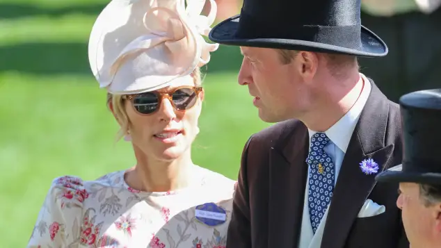 Zara Tindall and Prince William