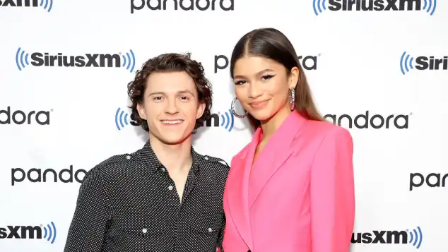 Zendaya and Tom Holland 