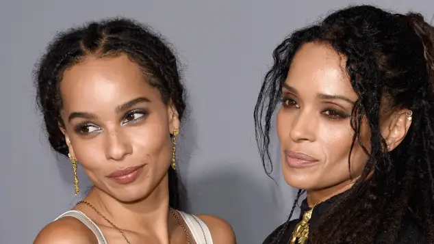 Lisa Bonet and Zoe Kravitz