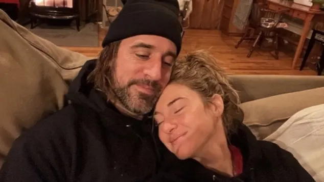 Aaron Rodgers and Shailene Woodley