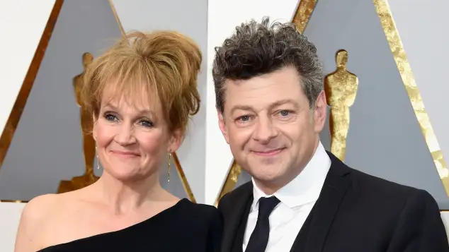 Lorraine Ashbourne and Andy Serkis