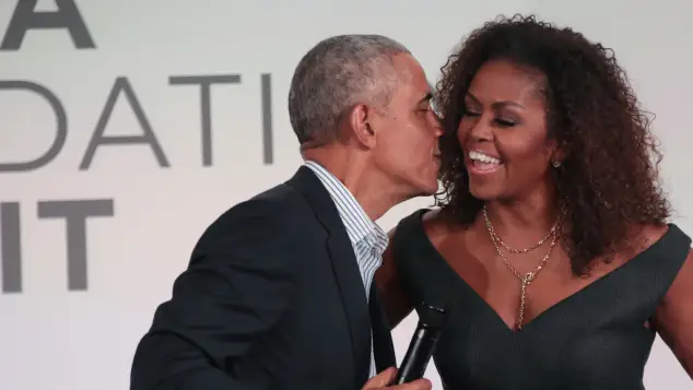 Barack Obama y Michelle 
