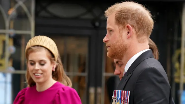 Princess Beatrice and Prince Harry