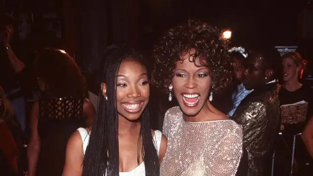 Brandy and Whitney Houston