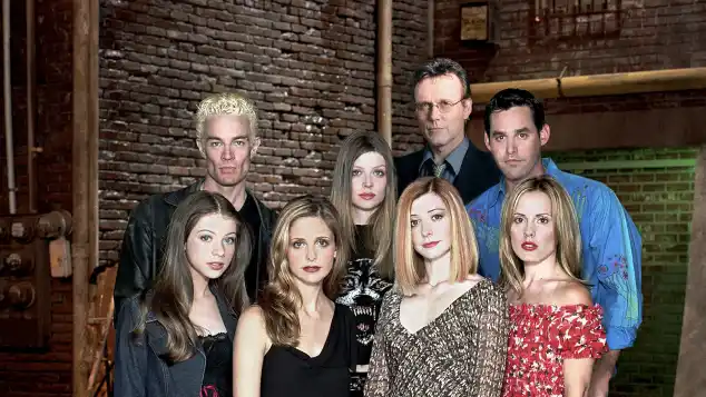 The cast of "Buffy - Under the Spell of Demons"