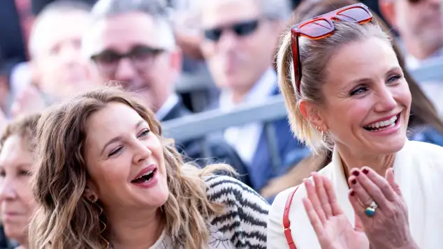 Drew Barrymore and Cameron Diaz