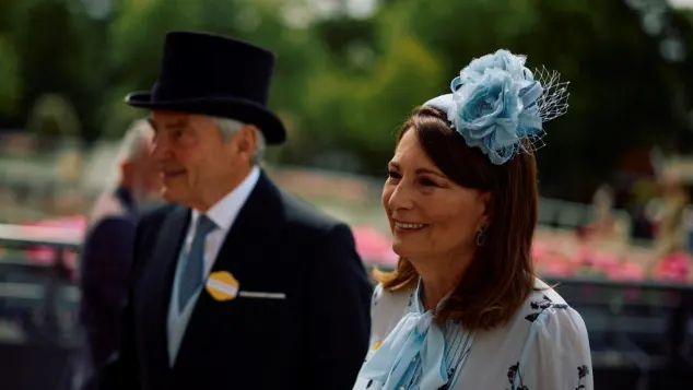 Carole Middleton and Michael Middleton